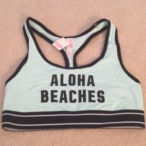 Victoria Secret PINK “Aloha Beaches” sports bra